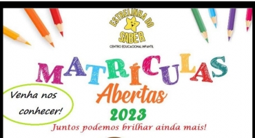 Centro Educacional Infantil Estrelinha do Saber de Lagoa Formosa está com matrículas abertas para o ano de 2023 Centro Educacional Infantil Estrelinha do Saber de Lagoa Formosa está com matrículas abertas para o ano de 2023