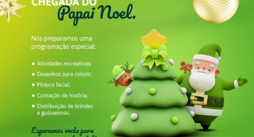 Sicoob Credipatos convida toda população para a tradicional chegada do Papai Noel em Patos de Minas
