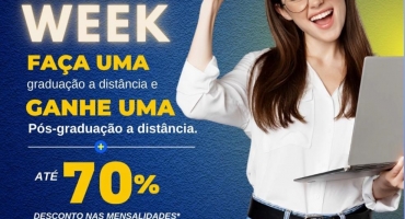 Saldão Black Week Uninter Patos de Minas, últimas bolsas de desconto até 70% desconto