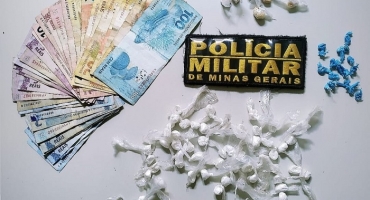 Jovem de 20 anos é preso com drogas e dinheiro no município de Lagoa Grande Jovem de 20 anos é preso com drogas e dinheiro no município de Lagoa Grande