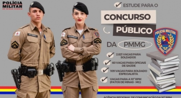 Concurso Polícia Militar de Minas Gerais 2023: Edital e Inscrição para 2.821 vagas de Soldado Concurso Polícia Militar de Minas Gerais 2023: Edital e Inscrição para 2.821 vagas de Soldado