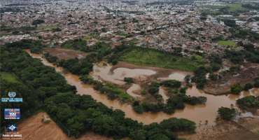 Com as chuvas das últimas 24 horas Rio Paranaíba volta a subir e atinge nível superior a 7 metros