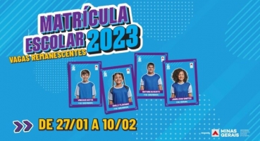 Inscrições para vagas remanescentes na rede estadual de ensino começam nesta sexta-feira, dia 27 de janeiro Inscrições para vagas remanescentes na rede estadual de ensino começam nesta sexta-feira, dia 27 de janeiro