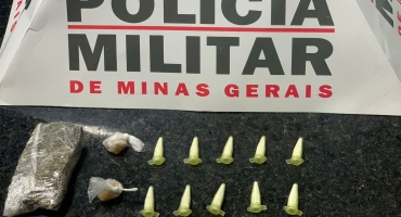 Polícia Militar apreende drogas no Distrito de Beira Rio e encaminha suspeito de tráfico para a delegacia Polícia Militar apreende drogas no Distrito de Beira Rio e encaminha suspeito de tráfico para a delegacia