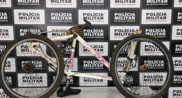 Lagoa Formosa - Polícia Militar recupera bicicleta furtada e prende autor do crime Lagoa Formosa - Polícia Militar recupera bicicleta furtada e prende autor do crime