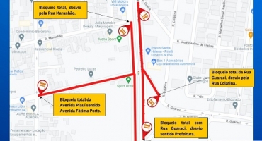 Obras de canalização do Córrego do Monjolo devem começar na próxima semana; confira primeiras interdições Obras de canalização do Córrego do Monjolo devem começar na próxima semana; confira primeiras interdições