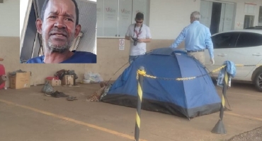 Homem de 61 anos é encontrado morto dentro de barraca em pátio de posto de combustível em Patos de Minas Homem de 61 anos é encontrado morto dentro de barraca em pátio de posto de combustível em Patos de Minas