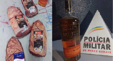 Mulher é presa furtando picanha e whisky em hipermercado na Avenida Marabá, em Patos de Minas Mulher é presa furtando picanha e whisky em hipermercado na Avenida Marabá, em Patos de Minas