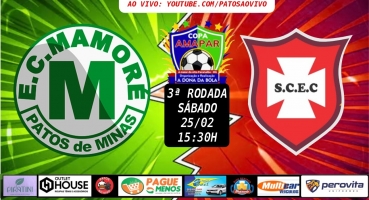 Ao Vivo: assista o jogo entre Santa Cruz e Mamoré pela Copa Amapar no Patos ao Vivo