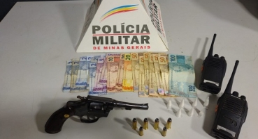 Patos de Minas – Polícia Militar prende autor de tráfico de drogas e posse de arma de fogo Patos de Minas – Polícia Militar prende autor de tráfico de drogas e posse de arma de fogo