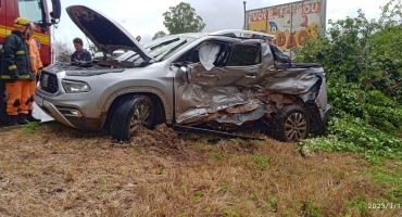 Motorista de Lagoa Formosa fica ferido em acidente na BR-365 próximo à cidade de Patrocínio Motorista de Lagoa Formosa fica ferido em acidente na BR-365 próximo à cidade de Patrocínio