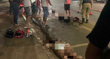 São Gotardo - Colisão entre duas motocicletas deixa uma pessoa morta e outras duas feridas São Gotardo - Colisão entre duas motocicletas deixa uma pessoa morta e outras duas feridas