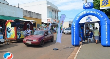 Sindicato Rural, Prefeitura Municipal e FM Liberdade realizam pedágio da Festa do Feijão 2023