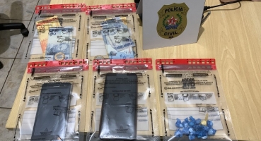 Polícia Civil prende trio suspeito de tráfico em Patos de Minas Polícia Civil prende trio suspeito de tráfico em Patos de Minas