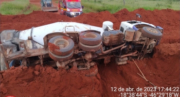 Patos de Minas - Mesmo com esforços do Corpo de Bombeiros trabalhador soterrado em obra não resiste e morre Patos de Minas - Mesmo com esforços do Corpo de Bombeiros trabalhador soterrado em obra não resiste e morre