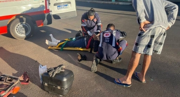 Carmo do Paranaíba – Acidente na Avenida João Batista deixa uma pessoa ferida Carmo do Paranaíba – Acidente na Avenida João Batista deixa uma pessoa ferida