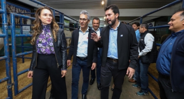 Em Patos de Minas, Romeu Zema fala do agro e de investimentos na capacidade energética da região Em Patos de Minas, Romeu Zema fala do agro e de investimentos na capacidade energética da região