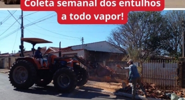Operação Cidade Limpa – Prefeitura de Lagoa Formosa realiza ação para recolher entulhos e materiais inservíveis na cidade