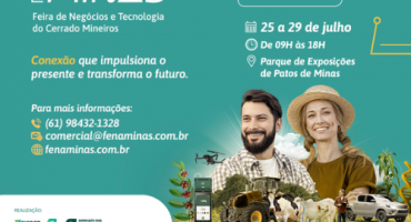 Sicoob Credipatos e Sindicato dos Produtores Rurais lançam Feira de negócios e tecnologias – FENAMINAS