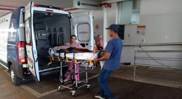 Atleta da URT que sofreu tentativa de homicídio em Patos de Minas é transferido de hospital Atleta da URT que sofreu tentativa de homicídio em Patos de Minas é transferido de hospital