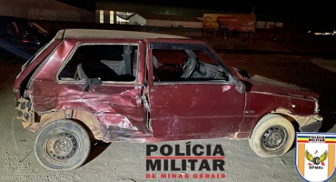 Rio Paranaíba - Embriagado e sem possuir CNH motorista se envolve em acidente na BR-354 Rio Paranaíba - Embriagado e sem possuir CNH motorista se envolve em acidente na BR-354