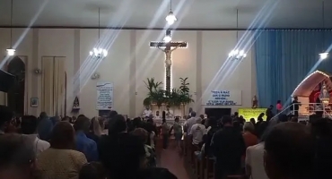 Patos de Minas - Missas, procissão e barraquinhas encerram festa em louvor a Nossa Senhora da Abadia