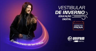 Período de inscrição para Vestibular de Inverno da Educação Digital do Unipam chega na sua reta final Período de inscrição para Vestibular de Inverno da Educação Digital do Unipam chega na sua reta final