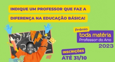 Prêmio Professor do Ano recebe indicações de profissionais