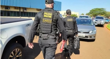 GAECO realiza operação para desarticular organização criminosa especializada em furto e roubo de tratores GAECO realiza operação para desarticular organização criminosa especializada em furto e roubo de tratores