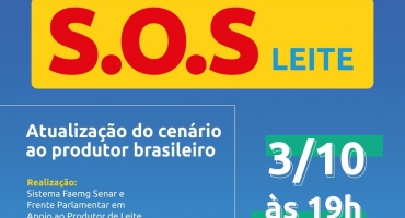 Sindicato Rural de Lagoa Formosa convida produtores em geral para Live sobre cadeia produtiva do leite em Minas Gerais 