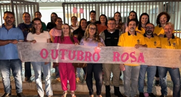 Carmo do Paranaíba – Finalizando a campanha do Outubro Rosa, Polícia Militar realiza palestra sobre o tema e relembra importância da prevenção