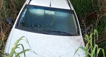 Patos de Minas - Motorista cochila ao volante e sofre acidente na rodovia MGC-354 Patos de Minas - Motorista cochila ao volante e sofre acidente na rodovia MGC-354