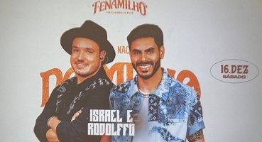 Lançamento da Fenamilho acontecerá no dia 16 de dezembro no Parque de Exposições com show de Israel e Rodolfo