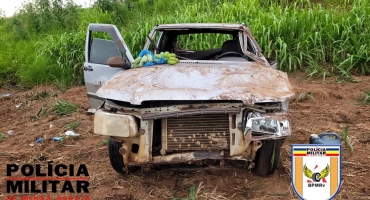 Capotamento na MGC-354 em Presidente Olegário deixa quatro pessoas feridas Capotamento na MGC-354 em Presidente Olegário deixa quatro pessoas feridas