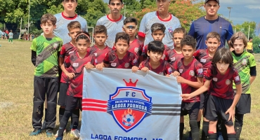 Times da Escolinha de Futebol da Prefeitura de Lagoa Formosa se classificam para todas as finais da Copa Petiz 