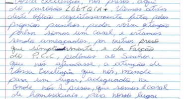 Detento assassinado dentro de cela no Complexo Penitenciário de Carmo do Paranaíba pediu ajuda ao Ministério Público Detento assassinado dentro de cela no Complexo Penitenciário de Carmo do Paranaíba pediu ajuda ao Ministério Público