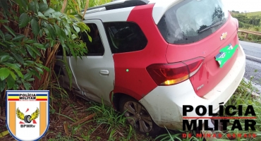 Veículo da Prefeitura de São Gotardo sofre aquaplanagem e sai da pista na BR-354; no município de Lagoa Formosa Veículo da Prefeitura de São Gotardo sofre aquaplanagem e sai da pista na BR-354; no município de Lagoa Formosa