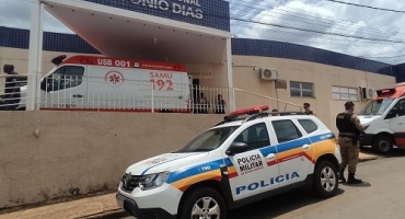 Suspeito de praticar furtos em Patos de Minas reage a abordagem policial e acaba baleado Suspeito de praticar furtos em Patos de Minas reage a abordagem policial e acaba baleado