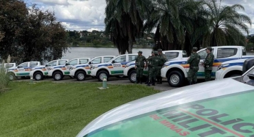 Polícia Militar de Meio Ambiente de Carmo do Paranaíba, João Pinheiro e São Gonçalo do Abaeté recebem novas viaturas do Governo de Minas Polícia Militar de Meio Ambiente de Carmo do Paranaíba, João Pinheiro e São Gonçalo do Abaeté recebem novas viaturas do Governo de Minas