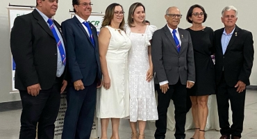 Rotary Club de Lagoa Formosa realiza reunião com a presença do Governador do Distrito 4760 para admissão de novos membros