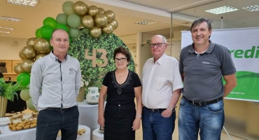 Sicredi Rota das Terras RS/MG comemora 43 anos de fundação