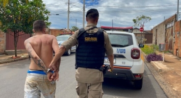 Suspeito de atingir jovem de 26 anos  com tiro no braço é preso em Patos de Minas