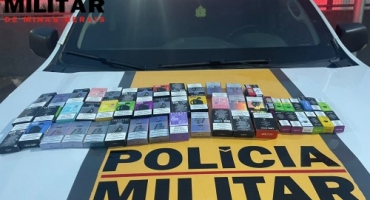 Estudante de direito de Patos de Minas é preso por contrabando de dezenas de cigarros eletrônicos Estudante de direito de Patos de Minas é preso por contrabando de dezenas de cigarros eletrônicos
