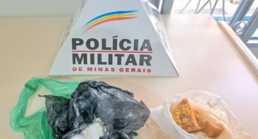 Rio Paranaíba - Jovem é preso pela Polícia Militar por tráfico de drogas e ameaças Rio Paranaíba - Jovem é preso pela Polícia Militar por tráfico de drogas e ameaças