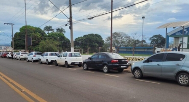 Patos de Minas - Motoristas de aplicativos realizam paralisação e pedem aumentos nos valores para corridas