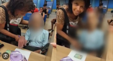 Mulher leva homem morto em cadeira de rodas para sacar empréstimo de R$ 17 mil em banco Mulher leva homem morto em cadeira de rodas para sacar empréstimo de R$ 17 mil em banco