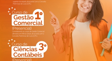 Cursos de Ciências Contábeis, de Direito e de Gestão Comercial do UNIPAM conquistam nota máxima no Conceito Preliminar de Curso (CPC), divulgado pelo MEC