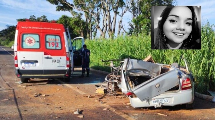 Após vários dias internada garota que sofreu grave acidente na MG-146 no Distrito de Santana de Patos morre no hospital 