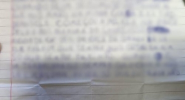 Garota de 9 anos denuncia em carta abusos cometido por padrasto no bairro Jardim Esperança Garota de 9 anos denuncia em carta abusos cometido por padrasto no bairro Jardim Esperança