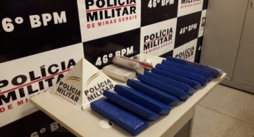 Guimarânia - Polícia Militar faz a maior apreensão de drogas já realizada no município Guimarânia - Polícia Militar faz a maior apreensão de drogas já realizada no município